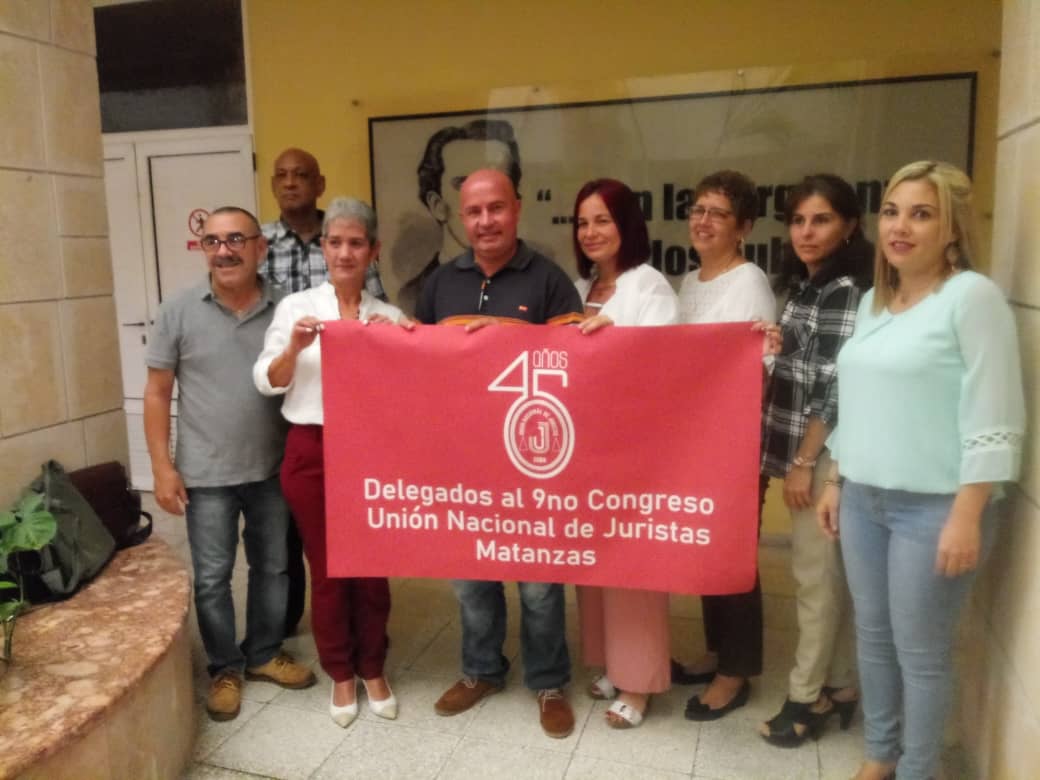 Unión de Juristas de Cuba en Matanzas. Foto: facilitada por la fuente.