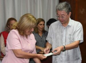 La sociedad de la Cruz Roja en China ha sido uno de los donantes tras la situación en Matanzas