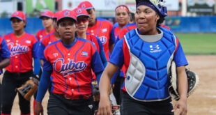 El equipo luego del partido frente a Venezuela A
