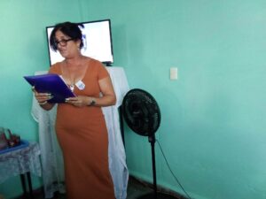 Gloria del carmen Díaz Acuña, directora Municipal de Educación en Unión de Reyes.
