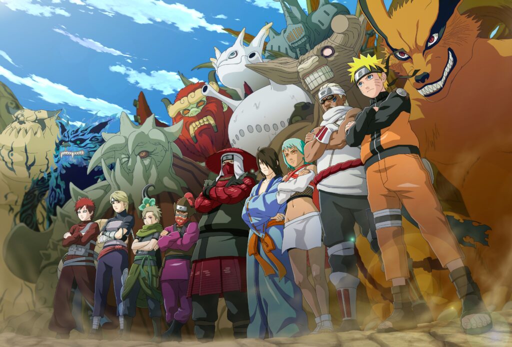 Series anime como One Piece, Naruto (en la imagen) o Bleach han despertado el gusto de muchos cubanos por la cultura otaku. Foto: wall.alphacoders.com