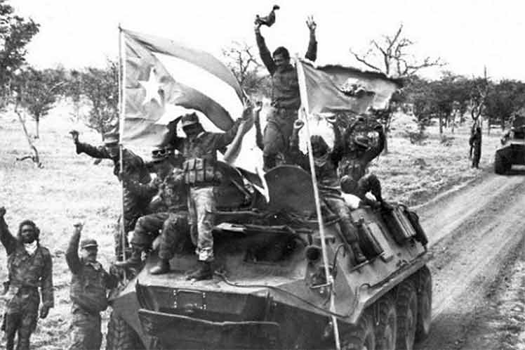 Triunfo cubano y angoleño en la batalla de Cabinda