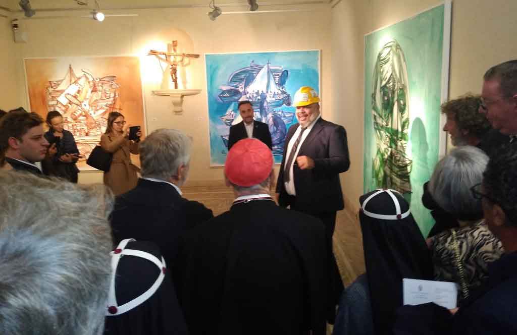 Kcho en el Vaticano