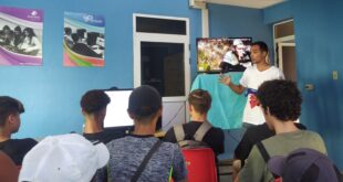 El proyecto Arte y Tecnología tuvo gran acogida por niños, adolescentes y jóvenes.