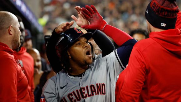 Cleveland Guardians avanzan a la serie de campeonato con Grand Slam de Lane Thomas