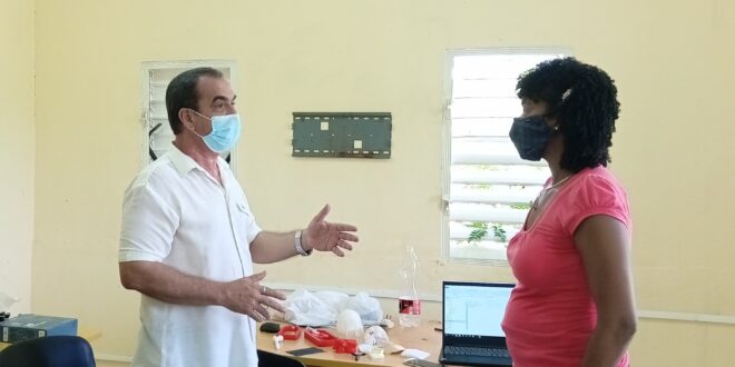 El CEFAS trabaja en aplicaciones de las tecnologías digitales tridimensionales en la oftalmología infantil. Foto: Perfil en Twitter del CEFAS.