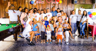 Actividad infantil auspiciada por el Club de Motos Eléctricas de Matanzas "La Hermandad". Foto: la autora