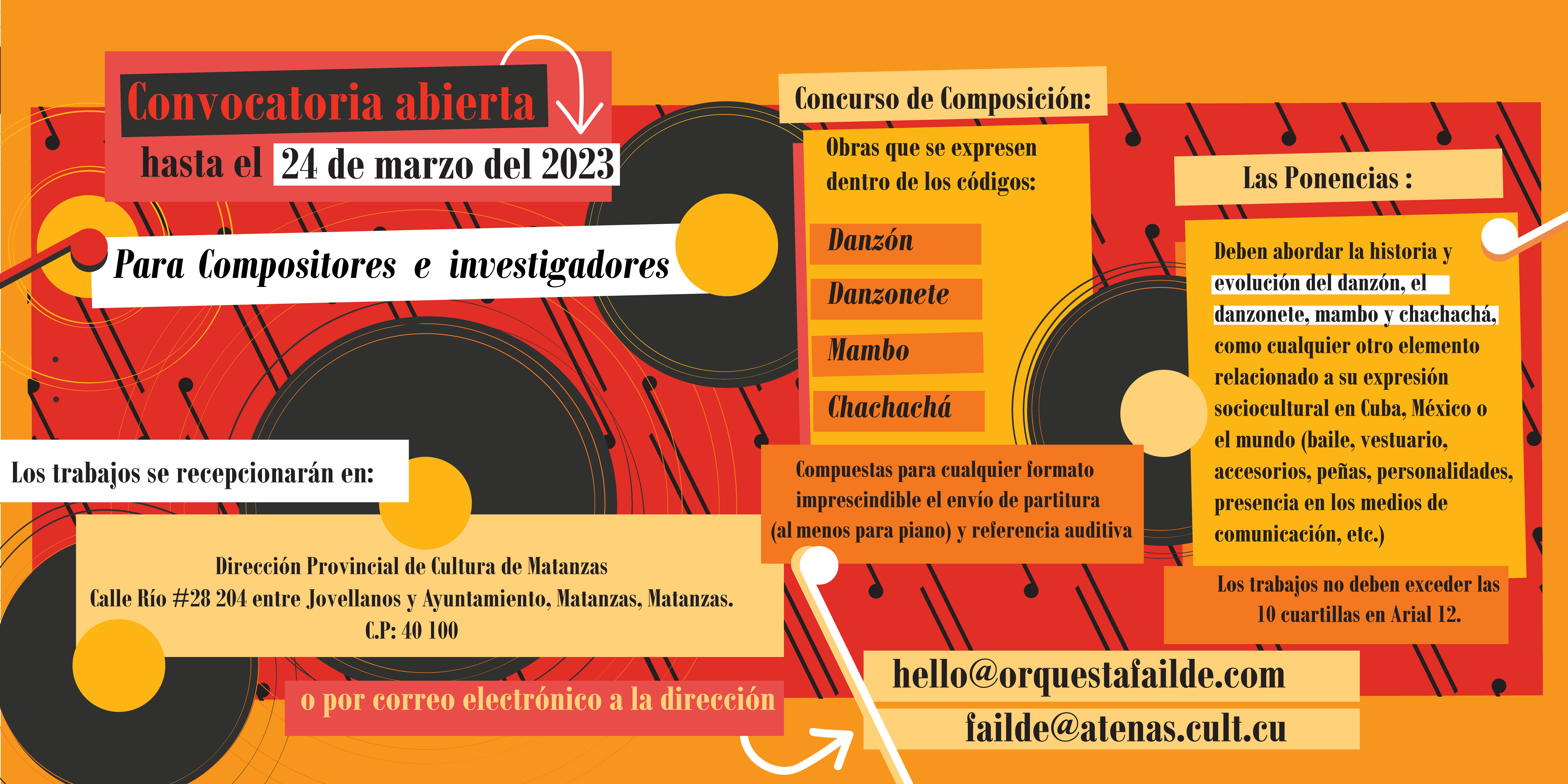 5to Evento Internacional Danzonero Miguel Failde in memoriam 2023