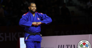 Iván Silva, Campeón Mundial de Tashkent 2022, obtiene bronce en el Grand Slam en esa ciudad uzbeka. Foto: IJF