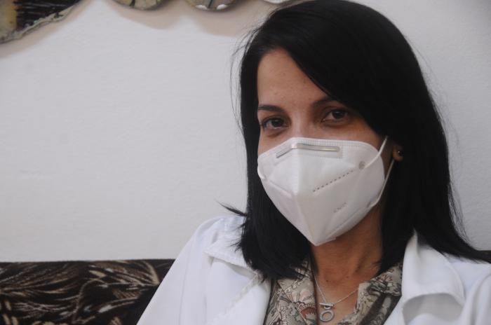 Taymí Martínez Naranjo, directora del Hospital universitario clínico quirúrgico Comandante Faustino Pérez de Matanzas. Foto: Granma.