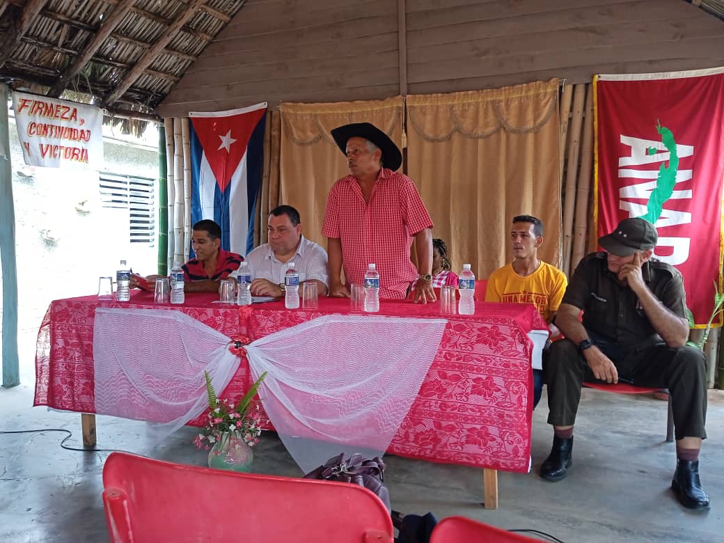 Duarte Ortega en Matanzas Proceso de fortalecimiento ANAP