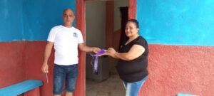 En la inauguración del PDL La Piscina, después del corte de la cinta