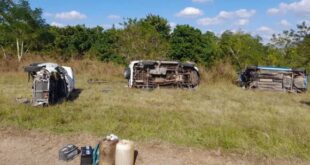 Accidente de tránsito en Cabaiguán