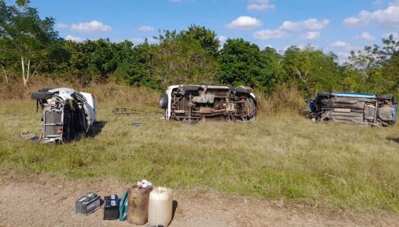 Accidente de tránsito en Cabaiguán