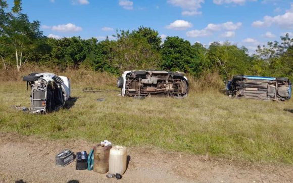 Accidente de tránsito en Cabaiguán
