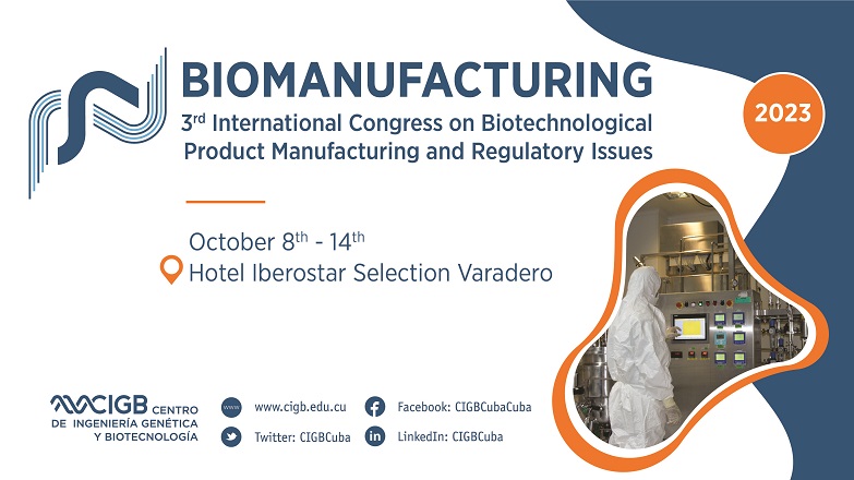 Tercer Congreso Internacional Biomanufacturing 2023