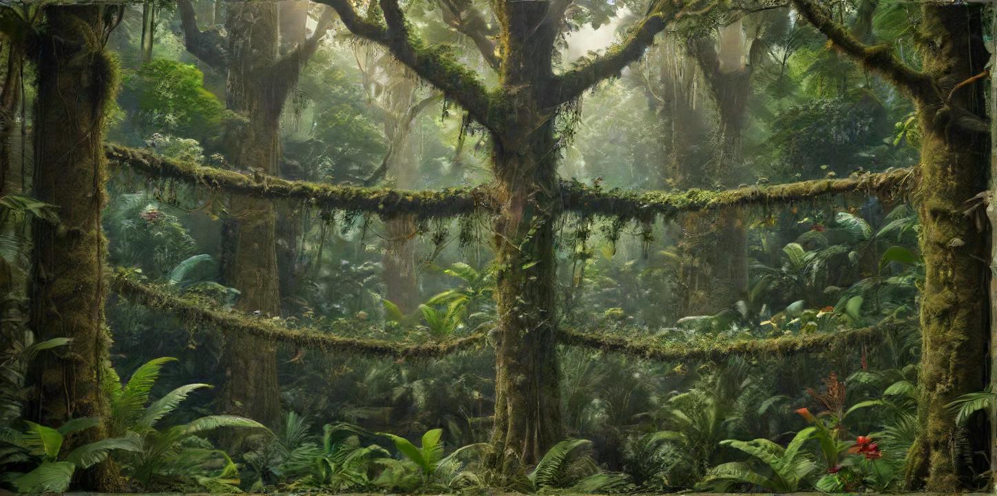 El Día Internacional de los Bosques Tropicales es un llamado a la acción para proteger los ecosistemas tropicales y su biodiversidad. Foto generada por IA.
