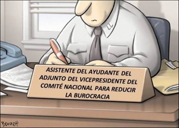 Los burócratas, como una plaga, aparecen en cualquier lugar: una empresa, banco, en la farmacia, un taller de servicios...