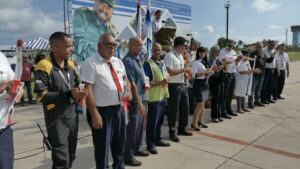 Trabajos reconocidos por su participación en el aterrizaje de emergencia del Boeing 737 de la Aerolinía Sunwing