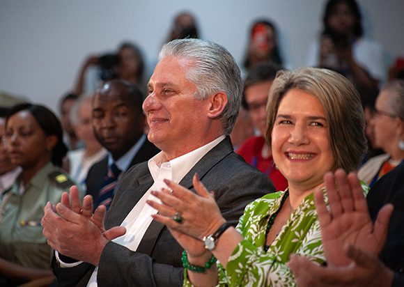 La XXXI Feria Internacional de La Habana contó con la presencia del presidente cubano Miguel Díaz-Canel Bermúdez. Foto: Enrique González (Enro)/ Cubadebate.