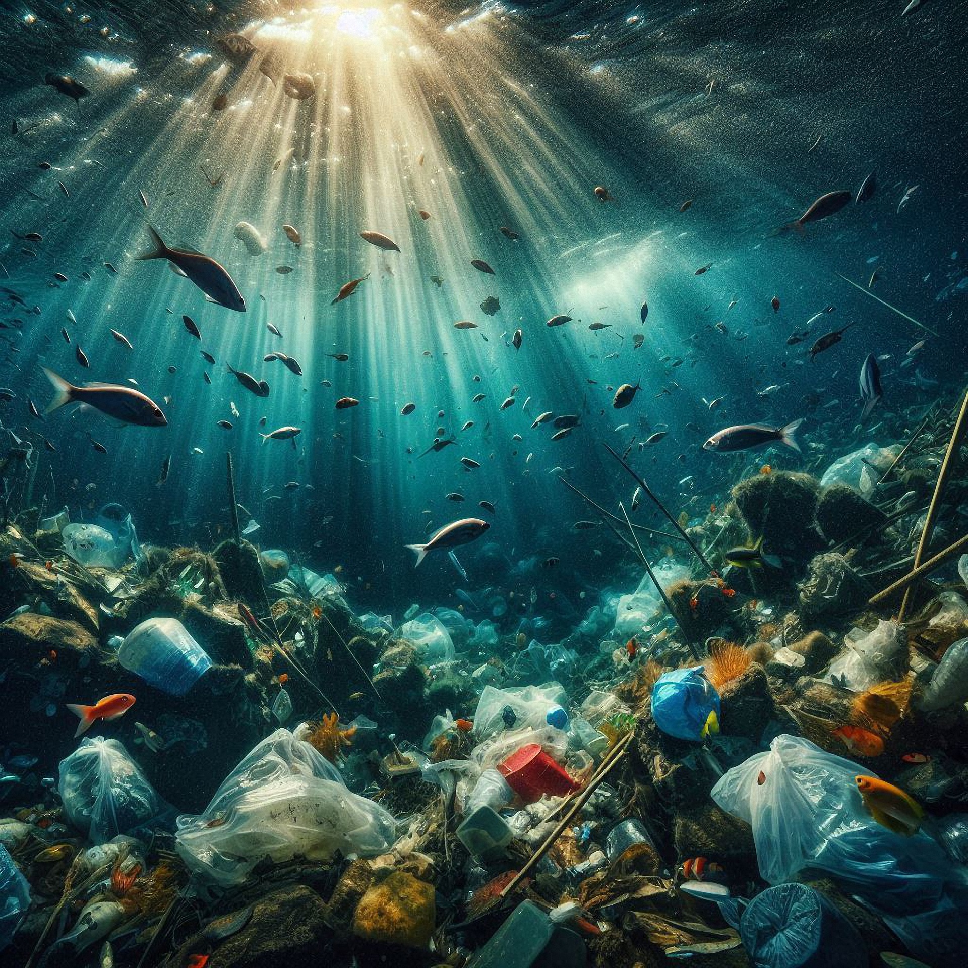 el mundo utiliza unos 500 mil millones de bolsas de plástico cada año. Foto: beasternchen / Pixabay