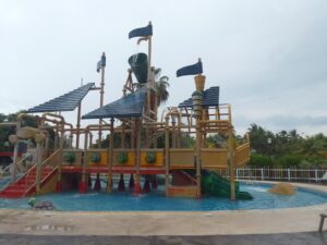 Parque acuático infantil