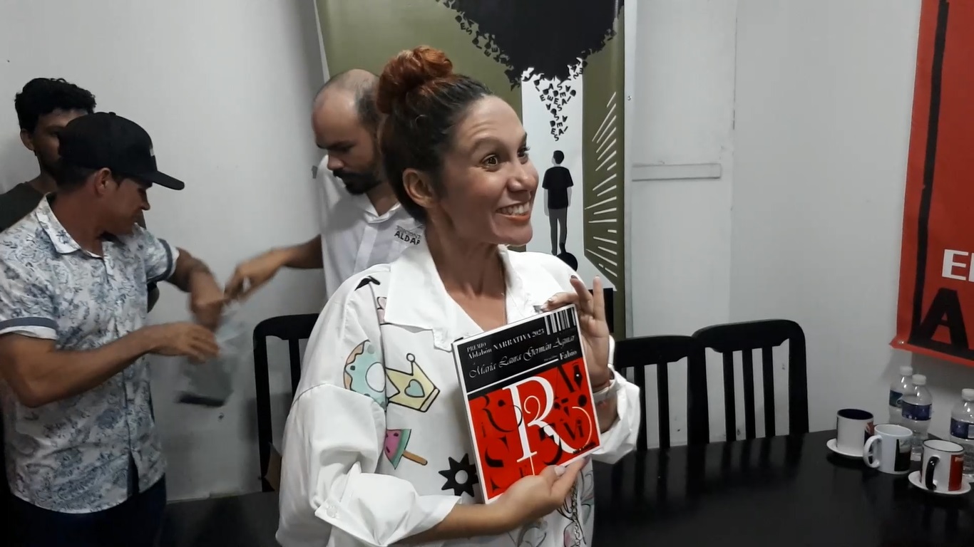 María Laura Germán, merecedora del Premio Aldabón 2023 de Narrativa
