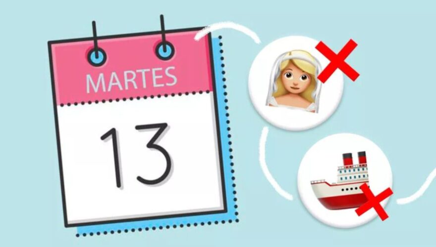 En varias nacion es, el martes 13 es considerado un día de mala suerte.