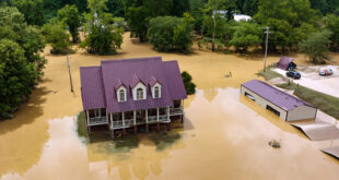 Inundaciones en Kentucky. Foto: The New York Times