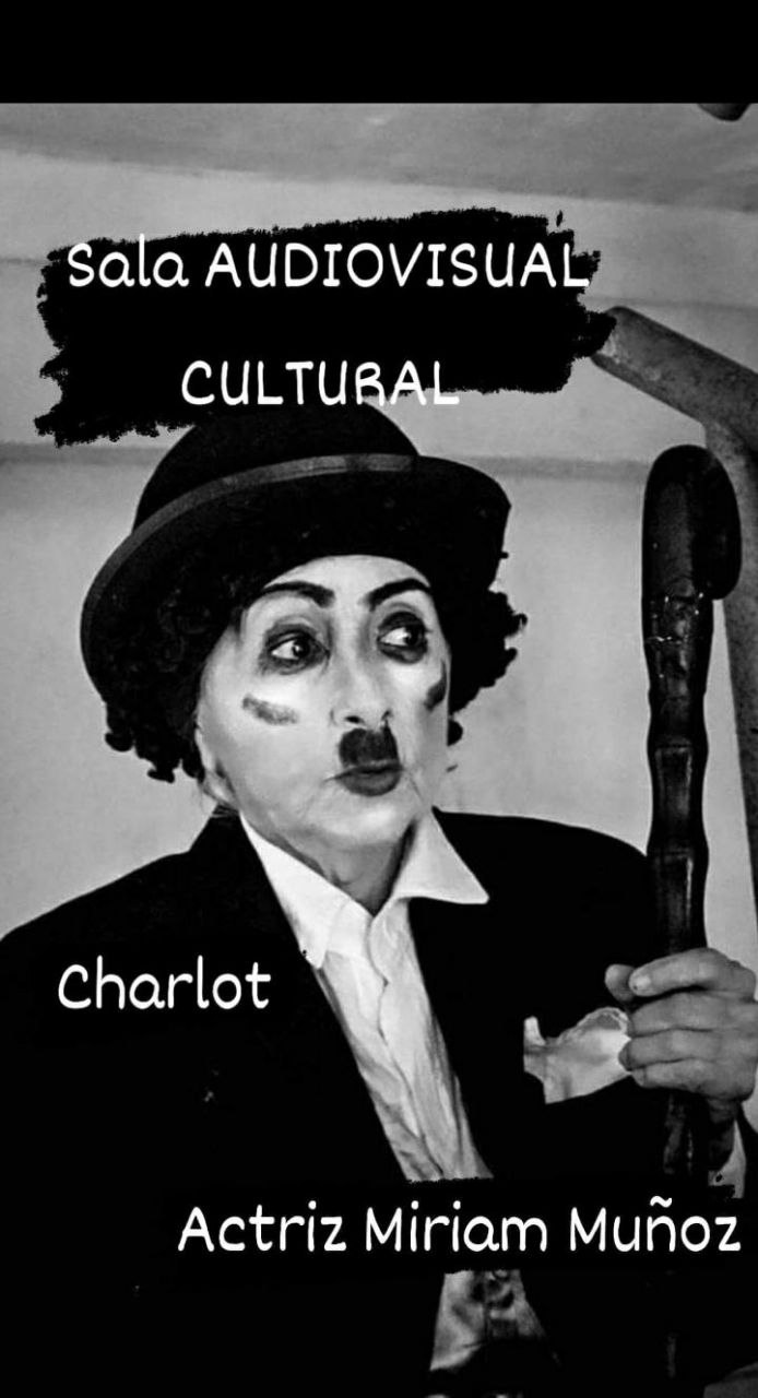 Cartel de la Sala Audiovisual Cultural Charlot