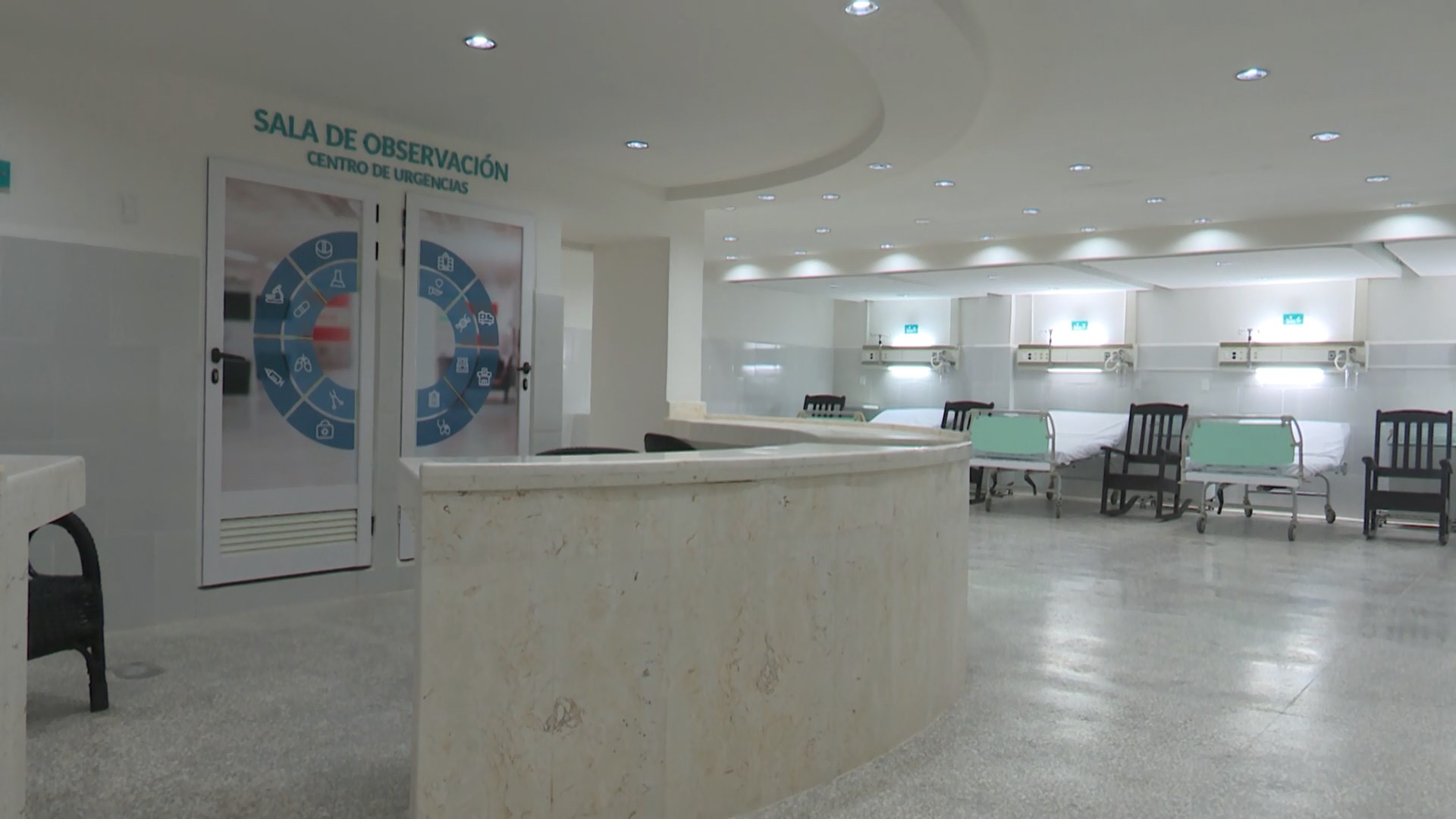 La climatización de la Sala de Urgencias, reinagurada el último mes de julio, fue instalada por trabajadores de la empresa Copextel.