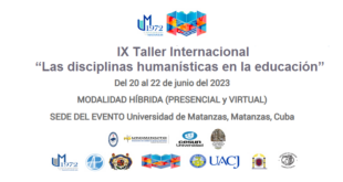 La cita estará presidida por el lema Las disciplinas humanísticas en la educación ante la agenda 2030.