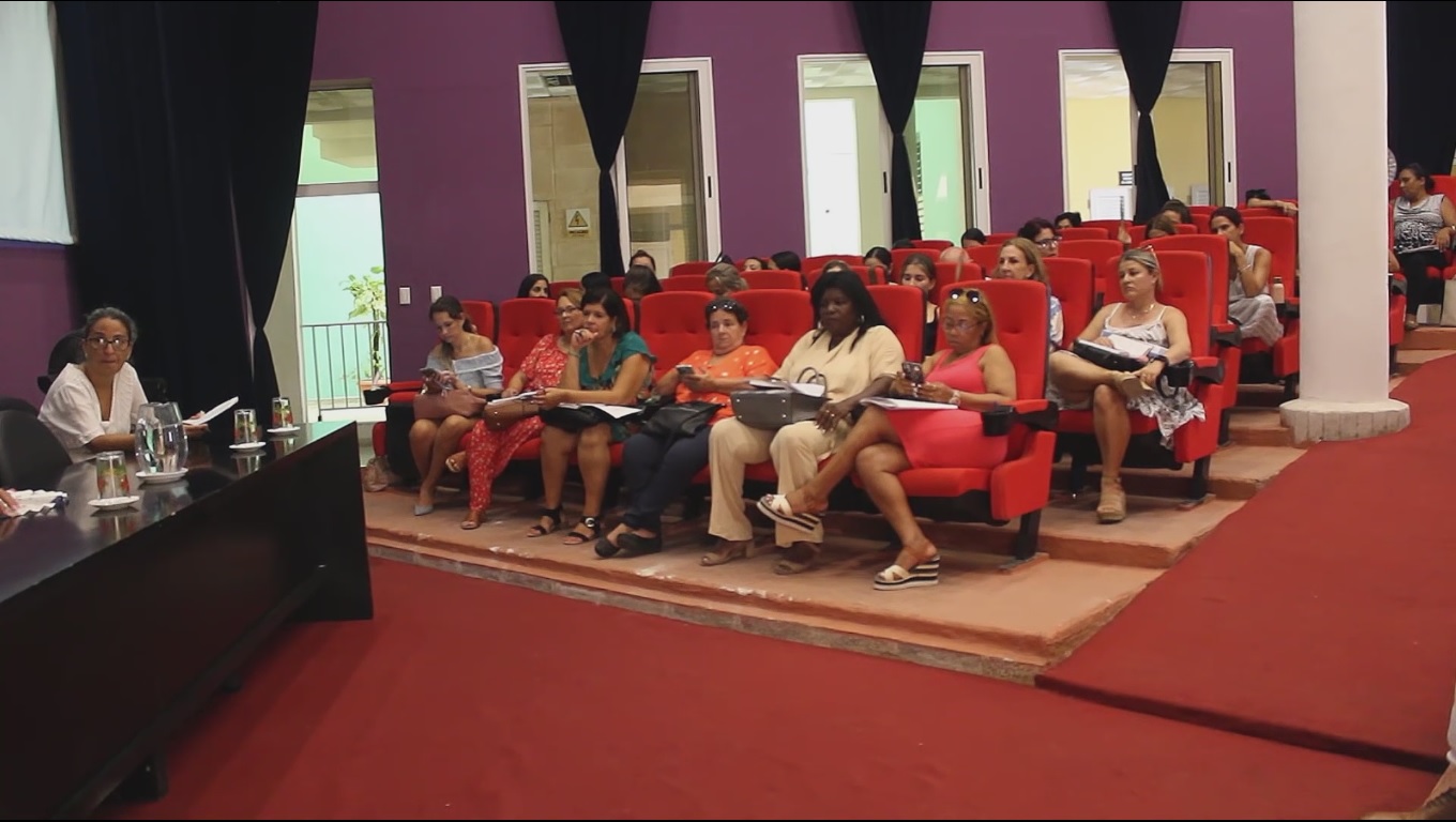 Taller sobre aplicación del Código de las Familias en Matanzas. Foto: Daniela Pujol Pérez.