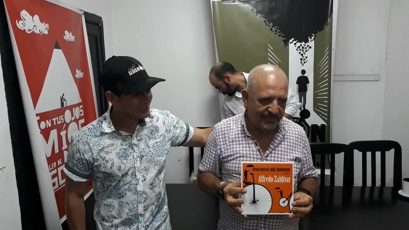 Alfredo Zaldivar, Premio Aldabón honorífico 2023